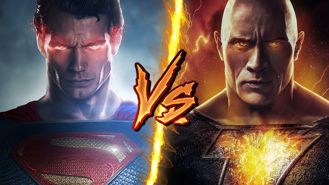 black adam vs superman